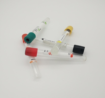 Classe II Anticoagulantes Heparina Sódio Tubos descartáveis de coleta de sangue a vácuo para instrumentos de PET ou vidro CE ISO certificado