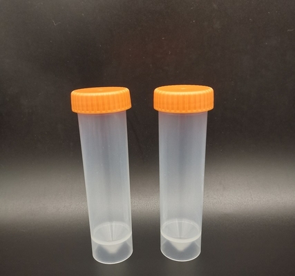 Polipropileno do tampão liso 5ml dos materiais de consumo do laboratório médico do EP Eppendorf em volta do tubo inferior