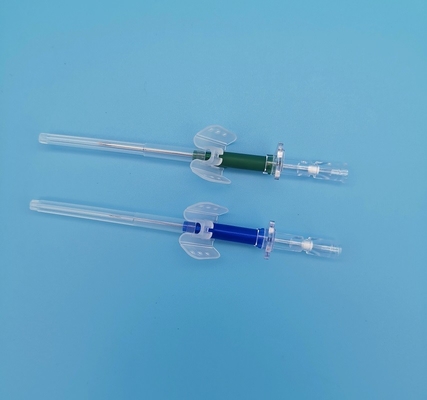 Cateteres intravenosos descartáveis ​​verdes 18G tipo borboleta CE ISO13485