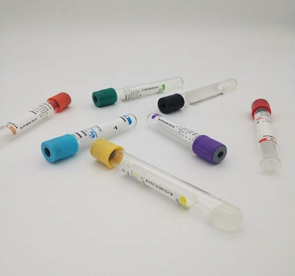 Tubo de análise de sangue descartável da coagulação do tubo 5ml da coleção do sangue do vácuo do ISO do CE