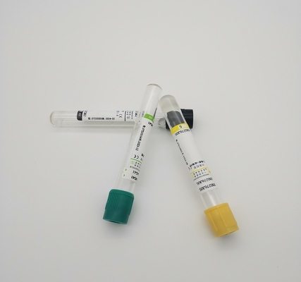 Tubo amarelo do sangue do gel do soro da separação descartável de vidro do tubo da coleção do sangue do vácuo do ANIMAL DE ESTIMAÇÃO