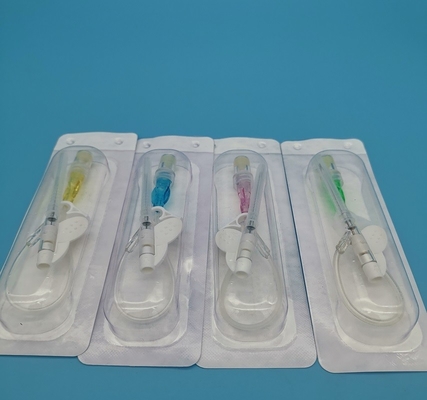 Tipo cateter roxo da borboleta do Iv de 26G para vasos sanguíneos minúsculos
