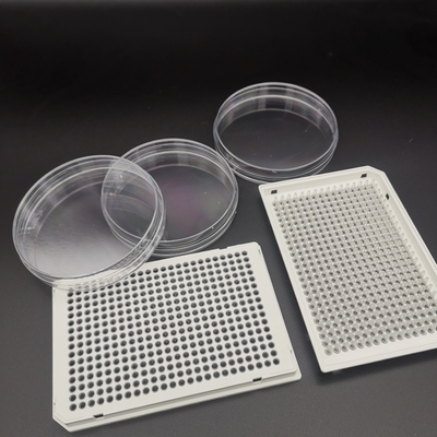 Prato de cultura celular bom do TCT do Microtiter 96 transparentes para o laboratório estéril