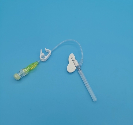 24G 	Tipo descartável infusão Neonatal pediatra amarela da borboleta da cânula IV