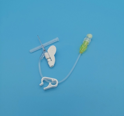 24G 	Tipo descartável infusão Neonatal pediatra amarela da borboleta da cânula IV