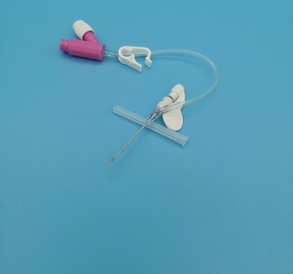 Tipo cor-de-rosa descartável cânula da pressão positiva de 20G Y do cateter do Iv para a transfusão de sangue da infusão da emergência