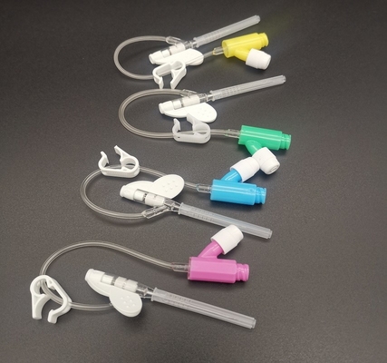 Violeta 304 Cânula IV descartável Tipo Y 26G Pressão positiva para vasos sanguíneos minúsculos