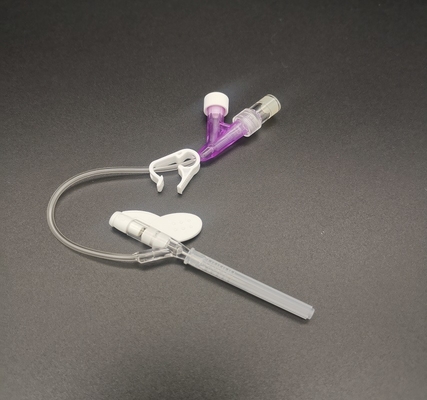 tipo roxo descartável de 26G Y da cânula do Iv para vasos sanguíneos minúsculos