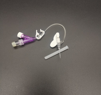 tipo roxo descartável de 26G Y da cânula do Iv para vasos sanguíneos minúsculos