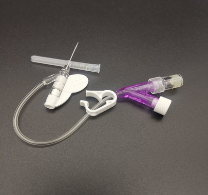 tipo roxo descartável de 26G Y da cânula do Iv para vasos sanguíneos minúsculos
