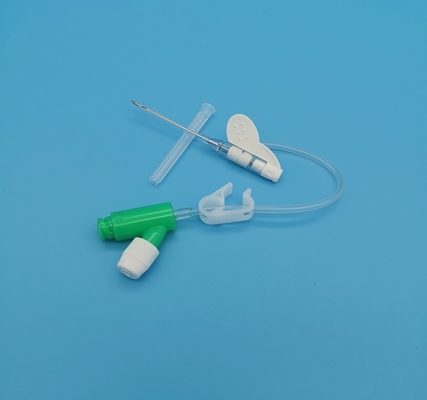 tipo infusão da pressão positiva de 18G Y da cânula descartável do Iv/verde cirúrgicos transfusão de sangue