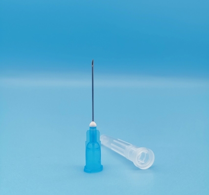 Grey Disposable Needle Syringe Inclined azul para fora do diâmetro 1.8mm 15G para a medicina