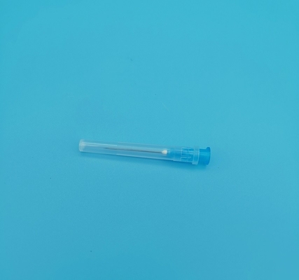 Grey Disposable Needle Syringe Inclined azul para fora do diâmetro 1.8mm 15G para a medicina