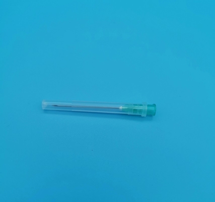 Claro - furo cirúrgico verde do lado da agulha da seringa para fora do diâmetro 2.1mm 14G para o único uso