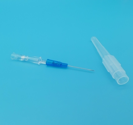 Cateteres de cánelas IV de utilização única Satefy Tipo Gauge 22G Azul profundo CE ISO13485