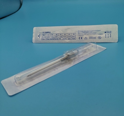 16G Dispositivo Médico Mediano Cinzento Disponível IV Canula