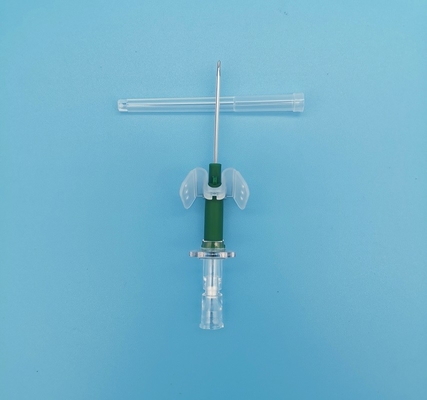 Cateteres intravenosos descartáveis ​​rosa 20G tipo borboleta CE ISO13485