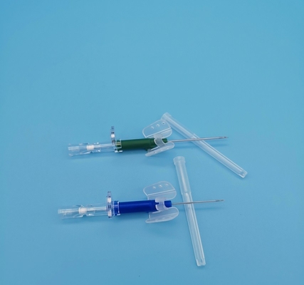 Cateteres intravenosos descartáveis ​​amarelos 24G tipo borboleta CE ISO13485