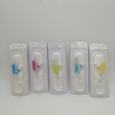 Cánula intravenosa descartável 26G roxo adequada para vasos sanguíneos pequenos pediátricos